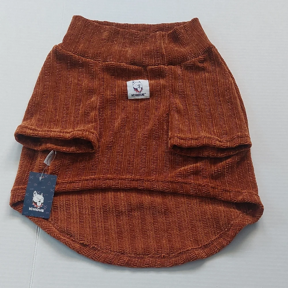 Rust Dog Sweater‎ Brown Size XL